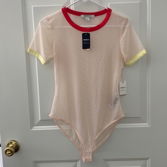 Forever 21 Tops - Forever 21 Mesh Bodysuit